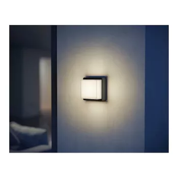 Āra sienas gaismeklis Steinel L 845 SC, LED nemaināms 9 W, antracīts, alumīnijs/plastmasa, 160°/5 m