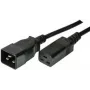 Strāvas kabelis ShiverPeaks BS60016 2,5m IEC C20 - IEC C19