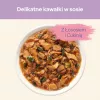 Purina Cat Chow Sensitive Gig ar lasi un cukini mērcē - Mitrā barība kaķiem - 85 g