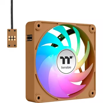 Thermaltake CT140 EX ARGB 140mm korpusa ventilatori 3 komplektā Gravel Sand
