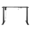 Ergo Office ER-433 elektriski regulējams galda rāmis, pelēks, max 123 cm, 80 kg - bez galda virsmas, stāvus/sēdus darbam