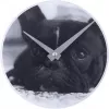 NeXtime klok 5173 Little Dog, Ø20 cm, sienas pulkstenis, melns