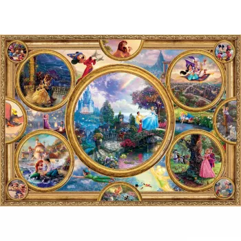 Puzle Schmidt Spiele Thomas Kinkade Studios Disney Dreams Collection 2000 gab.