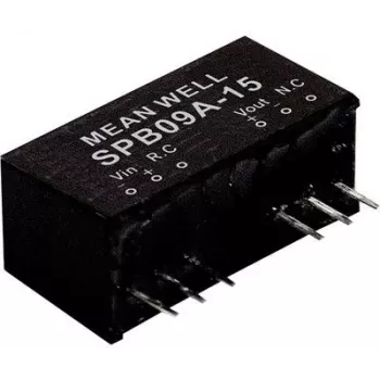 MEAN WELL SPB09A-05 līdzsprieguma pārveidotājs, 5 V, 9 W