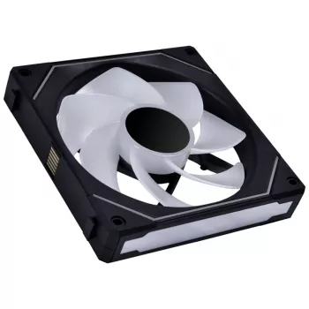 140 mm Lian Li UNI FAN SL-INF Reverse Blade RGB korpusa ventilators, modelis UF-RSLIN140-1B