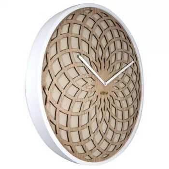 NeXtime klok 3149be Sun Large, Ø50 cm, sienas, bēšs