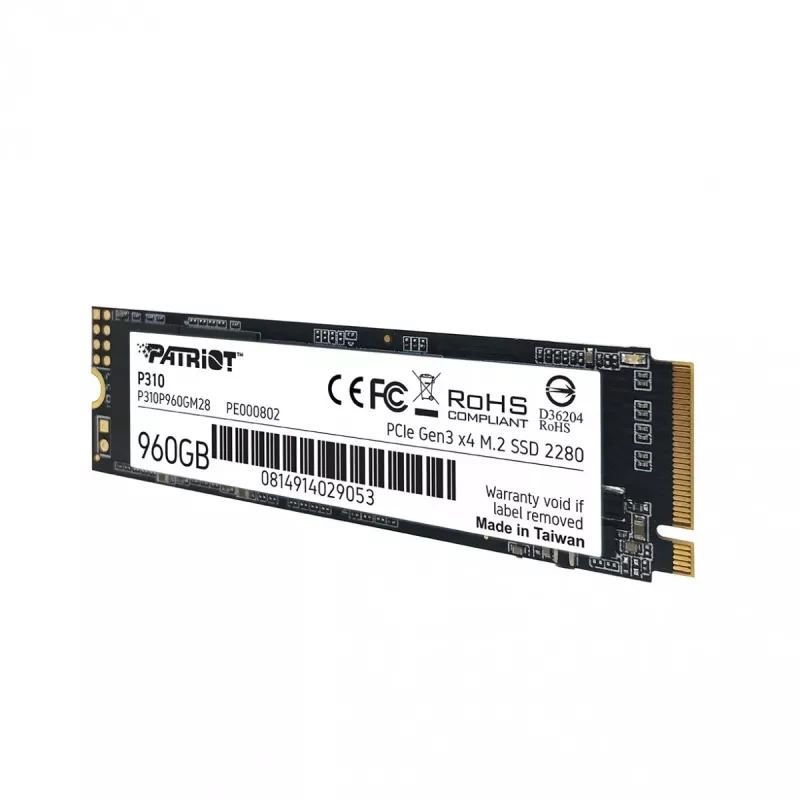 Patriot Memory 960GB M.2 PCI Express 4.0 NVMe P310P960GM28