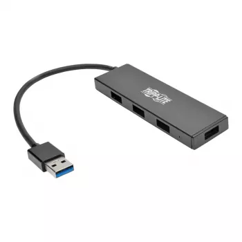 4-Portu Īpaši Plāns Pārnēsājams USB 3.0 SuperSpeed Centrmezgls U360-004-SLIM
