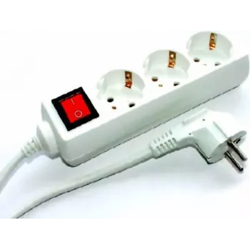 Pagarinātājs e+p E 47, 1,5 m, 3 kontaktligzdas