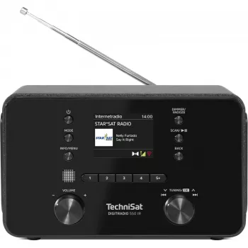 Personālais radio TechniSat DigitRadio 550 IR DAB+ FM 100W
