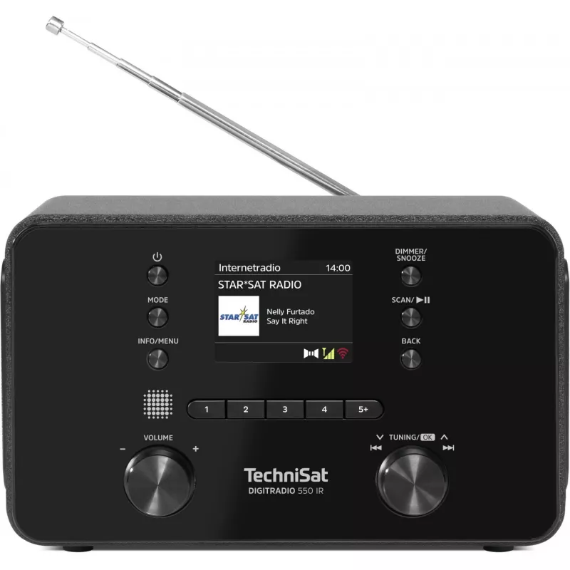 Personālais radio TechniSat DigitRadio 550 IR DAB+ FM 100W