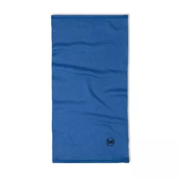 Buff Merino Lightweight Jr Solid Bērnu merino vilnas kakla sildītājs Zils