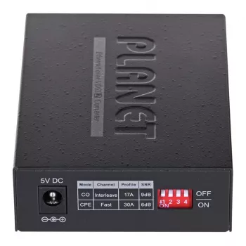 Planet VC-231G tīkla tilts/atkārtotājs 1000 Mbit/s Melns