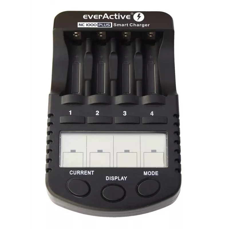 EVERACTIVE NC-1000 PLUS sienas lādētājs akumulatoriem