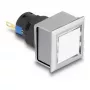 DELOCK 22058 LED indikatora lampa rūpnieciskām iekārtām, 1 LED, IP40/IP65, AC 250V, 5A, 25×42×25 mm