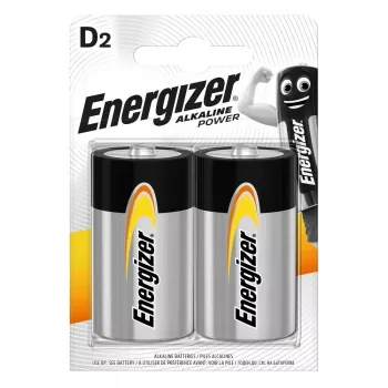 Vienreizējās lietošanas baterijas Energizer 2x Classic D 1,5V LR20