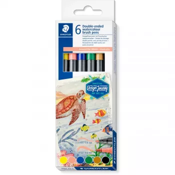 Krāsu zīmulis komplekts Staedtler Design Journey Around the world Australien 3001 C6-2 – dažādas krāsas, koka zīmuļi