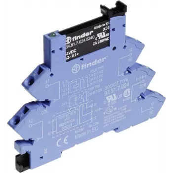 Finder 38.91.7.024.9024 pārslēgšanas spriegums 24 V/DC