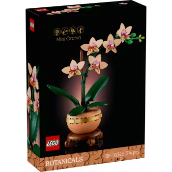 LEGO ICONS 10343 Botāniskā kolekcija - Mini orhideja