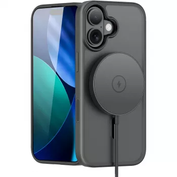 nevox StyleShell Invisio - iPhone 17 6.3 saderīgs ar MagSafe Melns (2542)