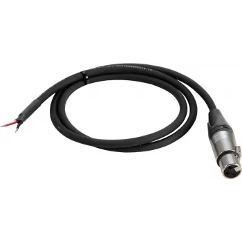 DMX kabelis 3-pin sievišķais PSSO modelis 30227839 ar atvērtiem galiem
