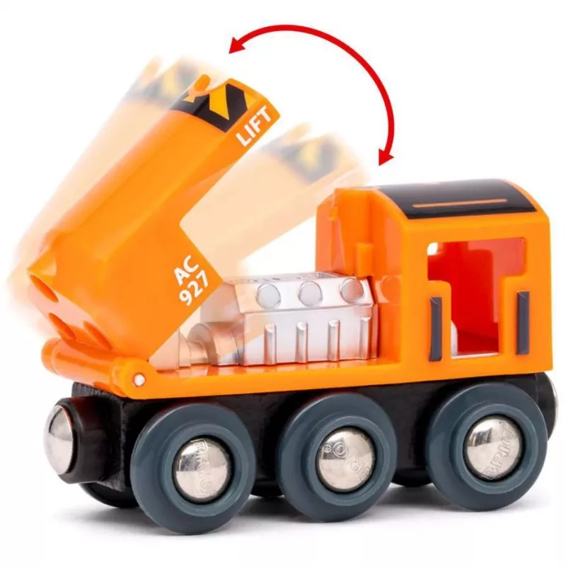 Brio World Kravas vilciena starta komplekts ar celtni