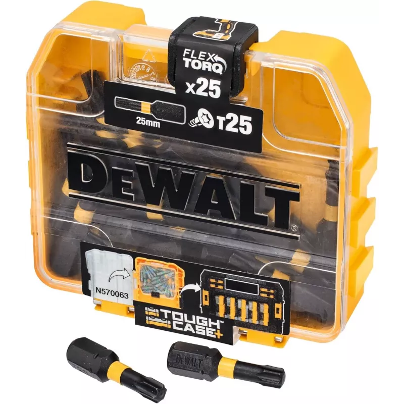 Skrūvgrieža uzgalis DeWALT DT70558T-QZ Garums 25 mm Daudzums 25 gab.