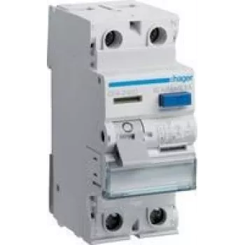 Hager noplūdes strāvas aizsargslēdzis 2polu 40A/300mA 6kA CFA240D