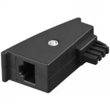 Wentronic Goobay Tīkla adapteris TAE-F (vīrišķais) uz RJ-45 (2-pin) (sieviešu) 5,3m Melns (95139)