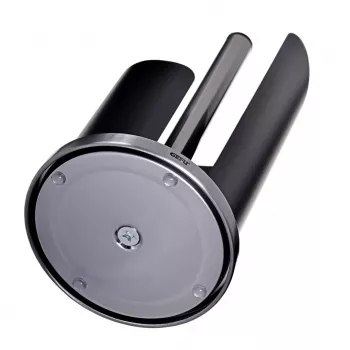 Papīra dvieļu statīvs GEFU CURVE G-15703 — brīvi stāvošs virtuves ruļļu turētājs