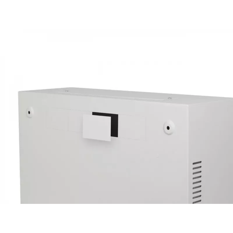 Sienas stiprinājuma skapis Lanberg WAF1 19 inch 4U+3U 540x200 mm, zems profils, pelēks
