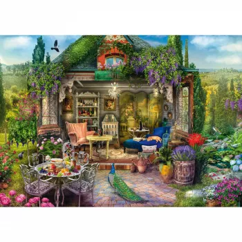 Puzle Garden House Happiness in the Vineyards, 1000 gabali