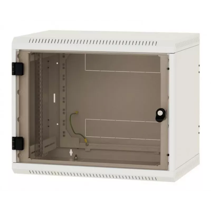 Sienas stiprinājuma skapis Triton RBA-09-AS6-CAX-A1 9U Balts