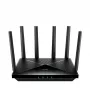 Cudy WR6500H galda bezvadu maršrutētājs — Divu joslu 2,4/5 GHz, Wi‑Fi 7 (802.11be), 5765 Mbps, 2,5GbE LAN, 5x RJ-45, 3x3 antenas, melns