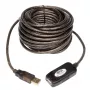 Tripp Lite Eaton sērijas 10 m USB 2.0 Hi-Speed aktīvais pagarinātāja atkārtotāja kabelis USB-A (vīriešu) uz USB-A (sieviešu) 33 pēdas