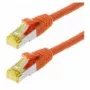 Tīkla kabelis Helos Cat 6a S/FTP 1,5 m Oranžs