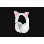 Bezvadu spēļu austiņas Razer Kraken Kitty V2 BT White ar Bluetooth, THX Spatial Audio, RGB apgaismojumu
