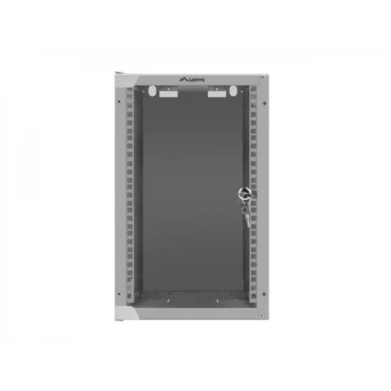 Sienas stiprinājuma rāmis LANBERG WF10-2309-10S 9U, 280×310×469 mm, 20 kg ietilpība, pelēks
