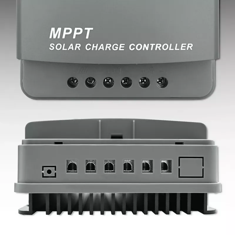MPPT saules lādētājs QOLTEC 40A 12V/24V ar LCD displeju