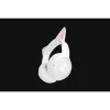 Bezvadu spēļu austiņas Razer Kraken Kitty V2 BT White ar Bluetooth, THX Spatial Audio, RGB apgaismojumu
