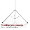 Projekcijas ekrāns Art ER T120 4:3 Balts