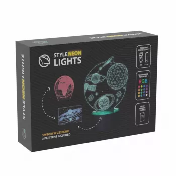 Manta SNL118RGB RGB 3D dekoratīvā LED lampa