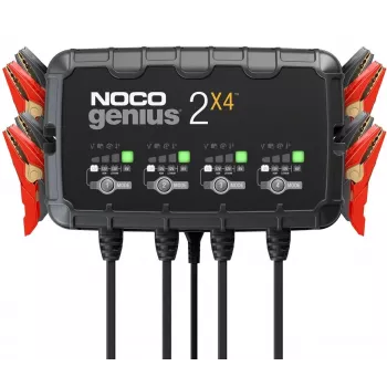 GENIUS2X4 8A 4-Banku akumulatoru lādētājs