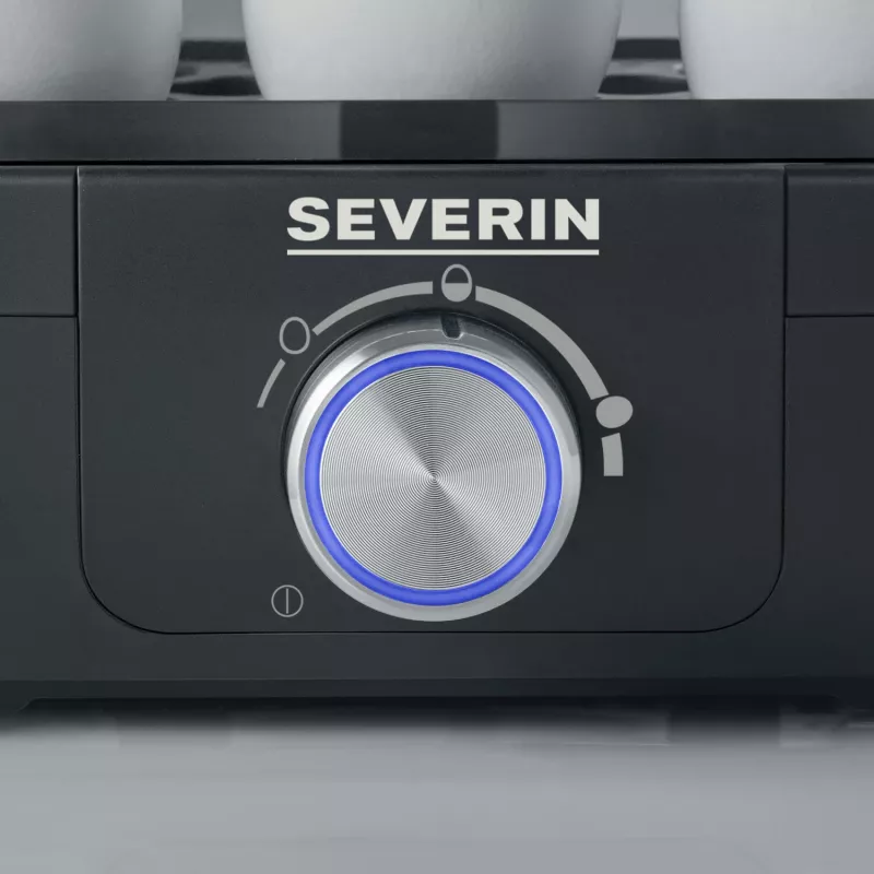 Severin EK 3166 olu vārītājs 420W, līdz 6 olām, melns