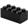 Glabāšanas kastīte room copenhagen LEGO Mini Box 8 (melna) – kompakts organizators sīklietām