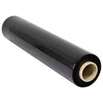 Stiepjošā plēve 17x450mm 200m melna