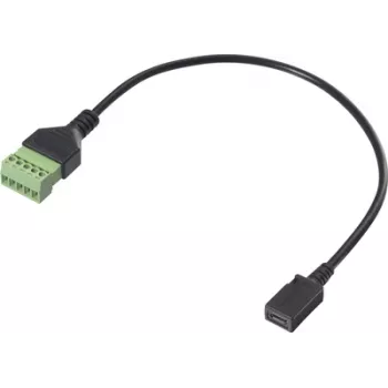 Renkforce USB 2.0 adaptera kabelis [1x 2.0 ligzda Micro-B - 1x spaiļu savienojums] RF-6443958 30