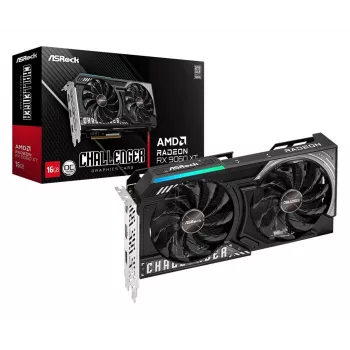 ASRock Radeon RX 9060 XT Challenger 16GB OC GDDR6 videokarte