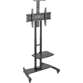SpeaKa Professional SP-TVC-710 mobilais televizora statīvs ar grozāmu un slīpāmu mehānismu, 81.3 cm, 32 inch - 75 inch (SP-13360956)