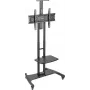 SpeaKa Professional SP-TVC-710 mobilais televizora statīvs ar grozāmu un slīpāmu mehānismu, 81.3 cm, 32 inch - 75 inch (SP-13360956)